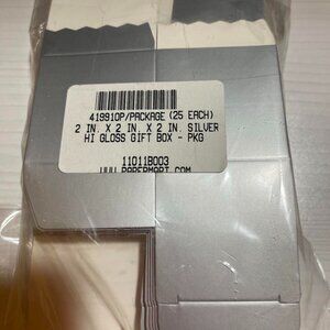 Favor Boxes (Price for 25 Per Set)